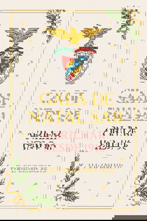 Cartaz da Gala de Natal SAB 2025